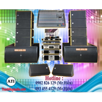 BỘ DÀN SÂN KHẤU LINE ARRAY ATI A128 Plus