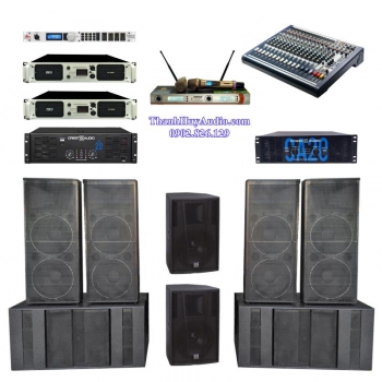 Dàn Nhạc Sống 8 Loa ( 6 Loa Đôi )