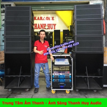 Bộ Dàn Array 8 Loa Tiếng Lực Đi Xa
